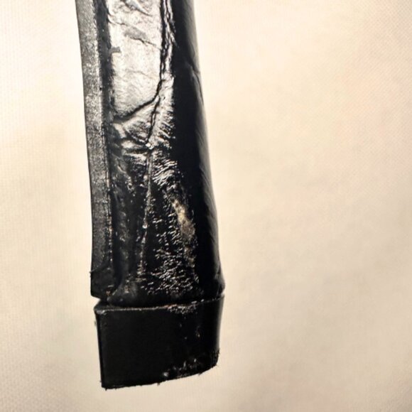 Black Croc-Patterned Booties - Picture 11 of 11